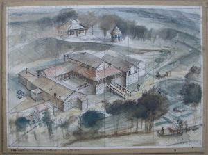 Lullingstone Roman Villa, Alan Sorrell