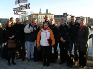 Project partners at kick-off meeting in Stockholm