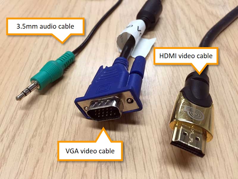 Laptop connection cables