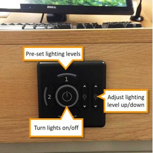 Spotlight controls