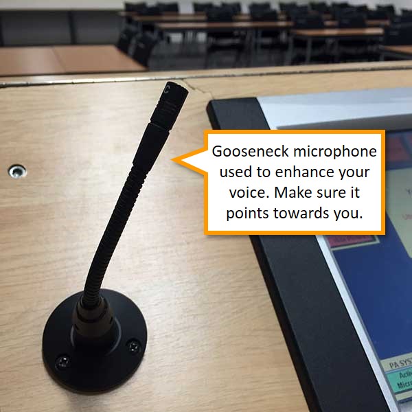 Gooseneck microphone