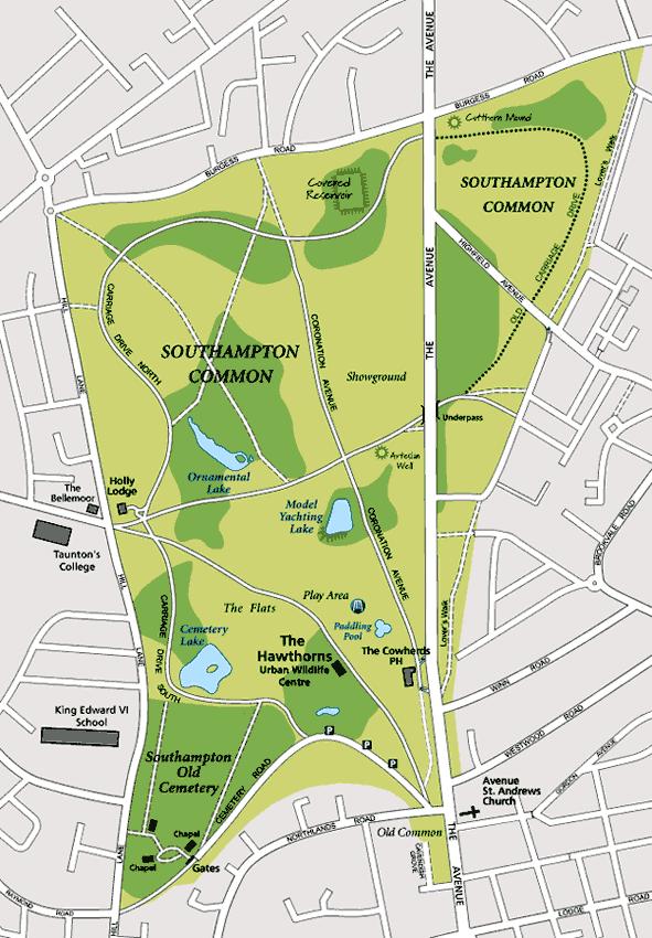 Map of Common