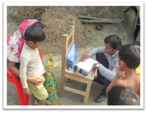 pretest of sending area household survey