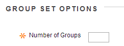 Number of groups