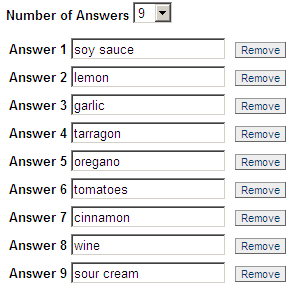 Enter Answers