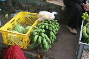 soon to be yellow bananas