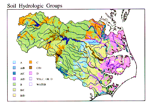 Figure 2: Soil hydrologic groups