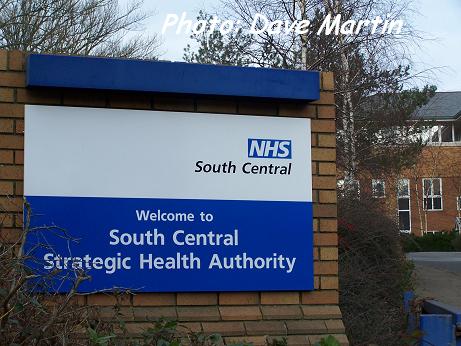 Figure 1: The NHS Strategic Health Authority office for South Central. Photo by Dave Martin