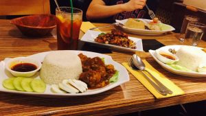 The 'Nasi-Lemak' at Fusion