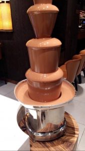 The Chocolate Fountain at Cosmo's