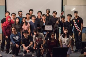 The talented performers of the music festival
