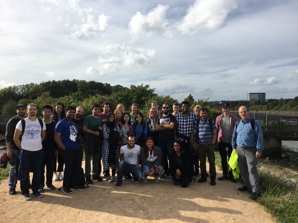 Field trip with our engineering in the coastal environment students to see the new flood defences in Portsmouth.