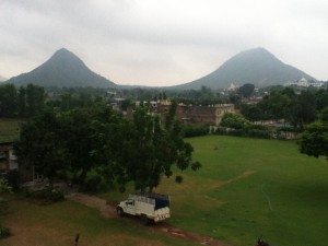 The View From the Hotel Roof in Pushkar