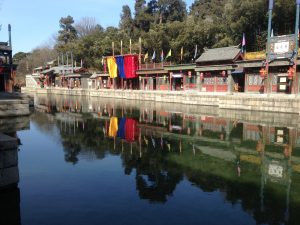 In the grounds of the Summer Palace 