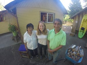 My adoptive Mapuche parents!