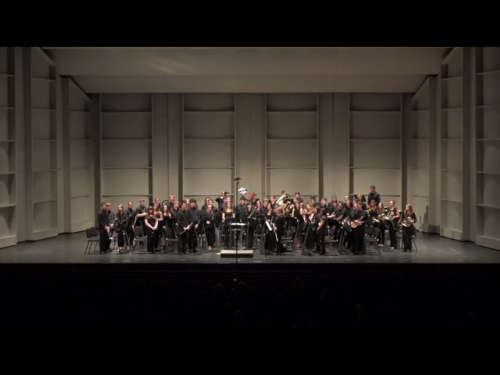 Performing with the Penn State Campus Band