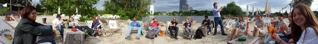 On the beach at WWSSS 2016/ Steffen Staab ©2016