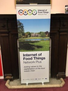 Read more about the article 17/09/2019 – AI3SD Presents at Internet of Food Things Network+ Conference