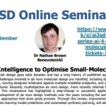 09/09/2020 – AI3SD Online Seminar Series: Using Artificial Intelligence to Optimise Small-Molecule Drug Design – Dr Nathan Brown
