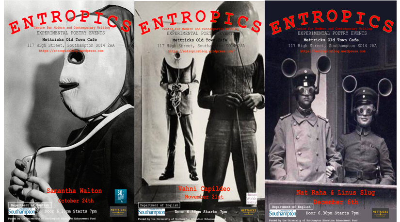 Entropics: Southampton’s emerging poetry night