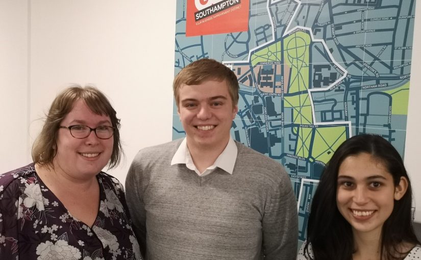 My UoS Journey: Alex Gibbs, GO! Southampton ‘Excel’ Intern