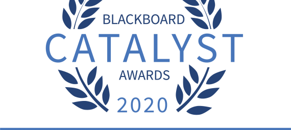 Blackboard Catalyst Awards 2020 winner.