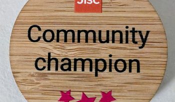 JISC Community Champion