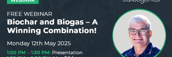 Biochar and Biogas webinar