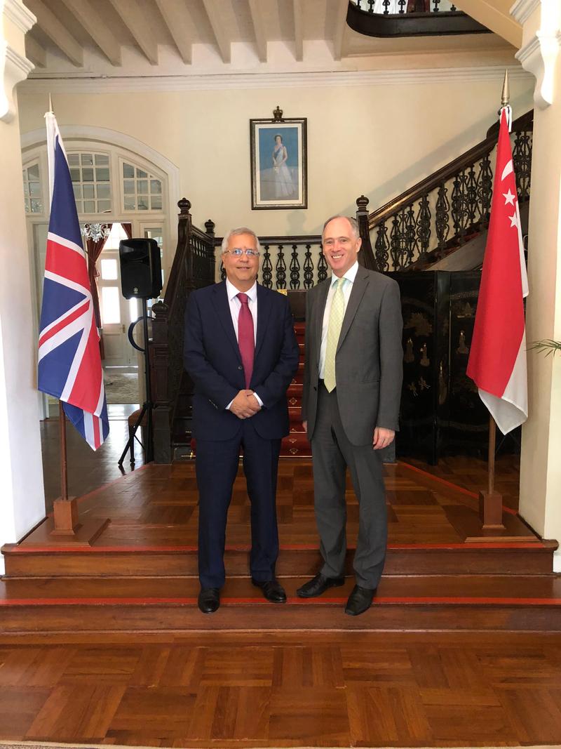 Professor Cooper delivered Memorial Lecture at Academy of Medicine, Singapore; meets UK High Commissioner, Mr Scott Wightman; and gives BBC World News Interview.