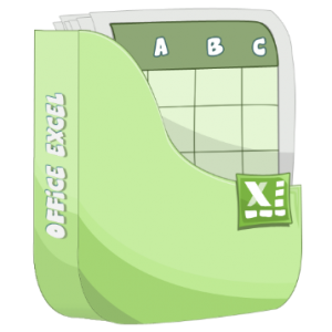 Cartoon representation of an Excel spreadsheet. From Robsonbillponte666 / CC BY-SA https://commons.wikimedia.org/wiki/File:Excel-icon.png
