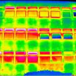 Office thermal camera survey image