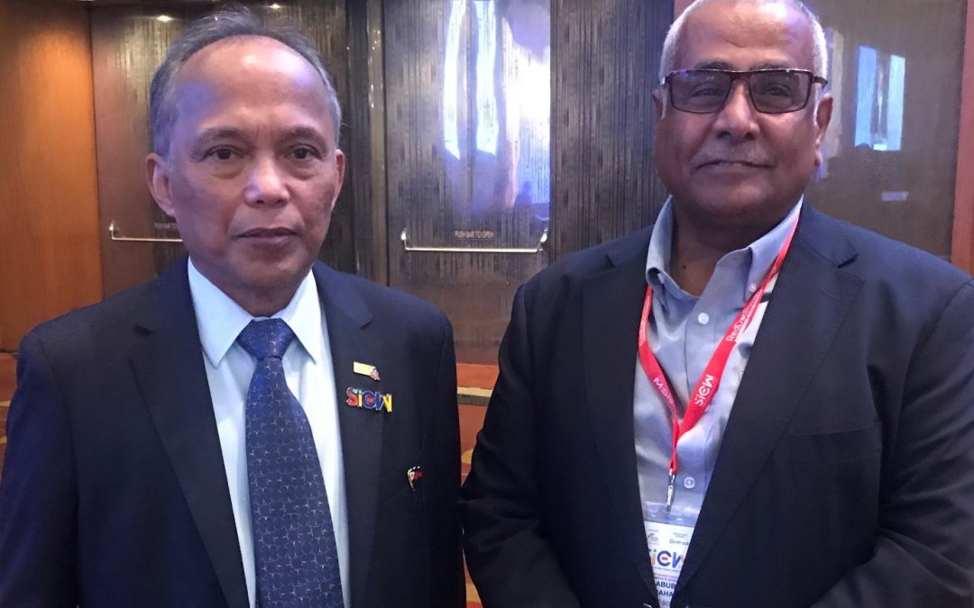 Professor Bahaj attended Singapore International Energy Week SIEW2018