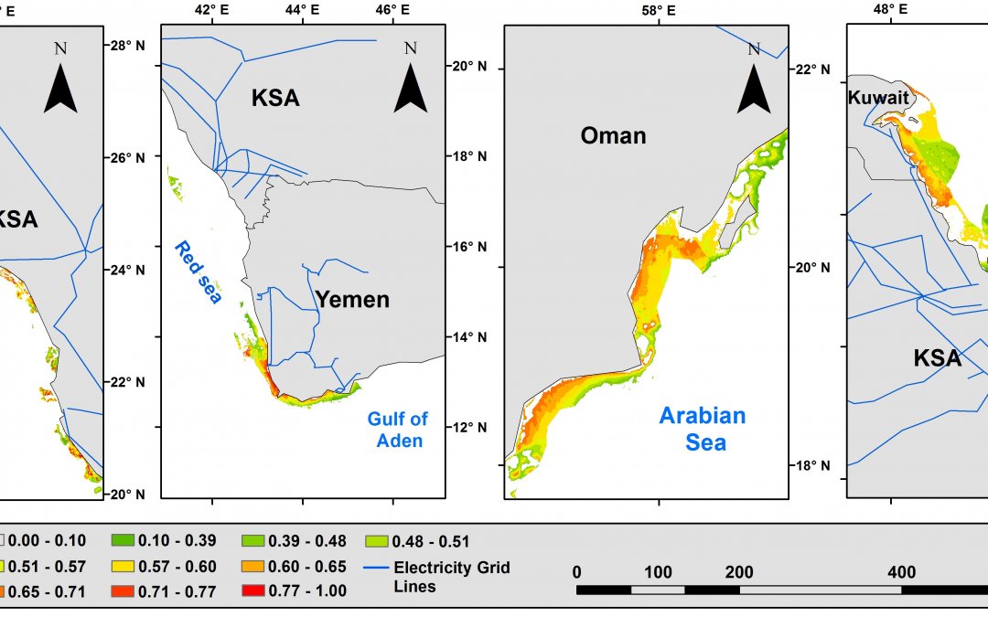 Arabian Peninsula’s Offshore Wind Energy Siting