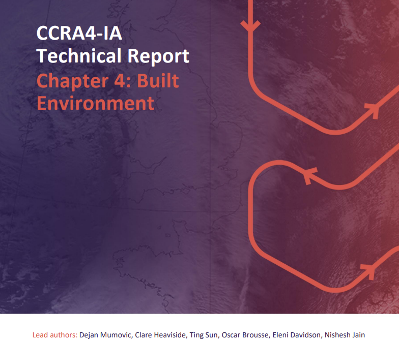 ECCD research incorporated in the CCRA4 climate risk assessment report.