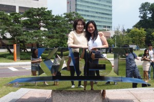 Me with Prof Lee Eun Yeong – the Korean Class teacher