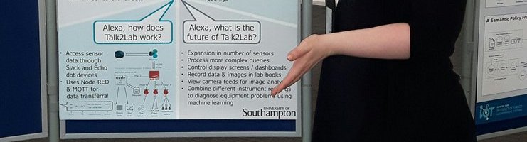 26/06/2018 – Talk2Lab Poster Presented at Centre for Internet of Things at University of Southampton