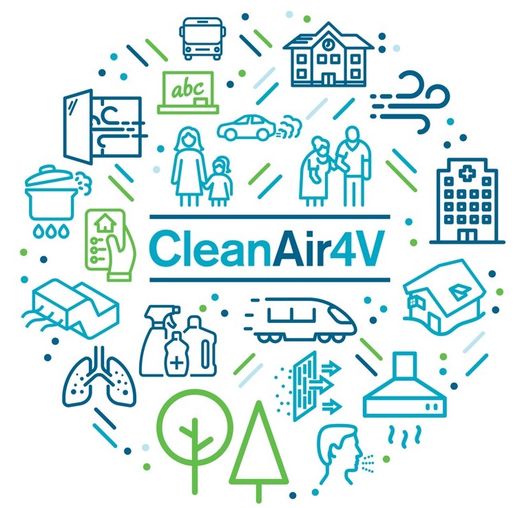 CleanAir4V Logo