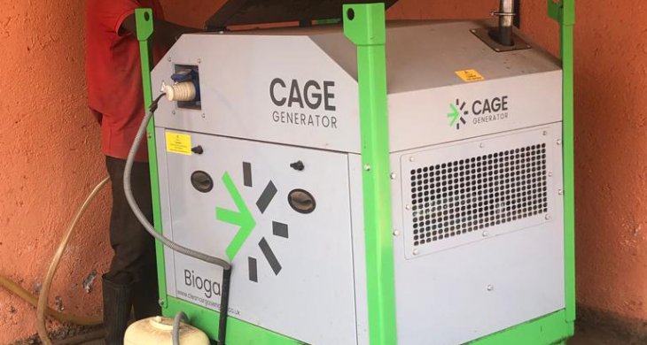 CAGE Biogas Generator in Kenya