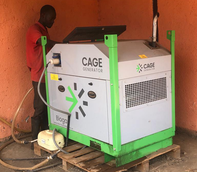 CAGE Biogas Generator in Kenya
