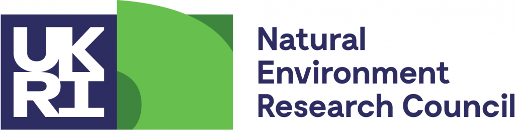 UKRI UK Research and Innovation with Natural Environment Research Council logo