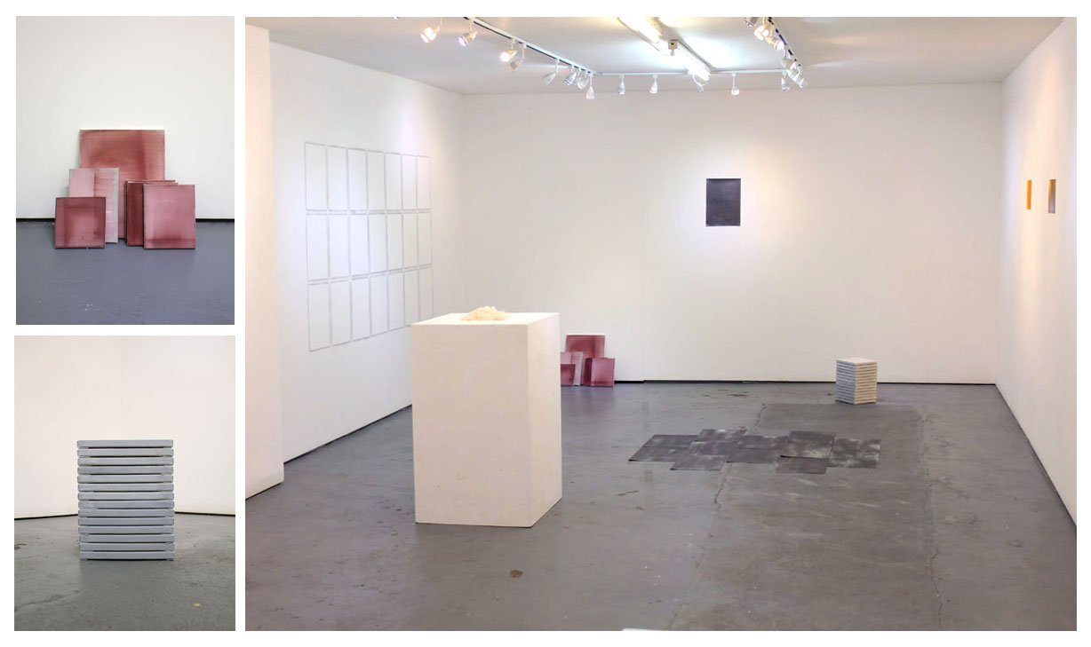 Figure 4. Installation shot of interim PhD exhibition.